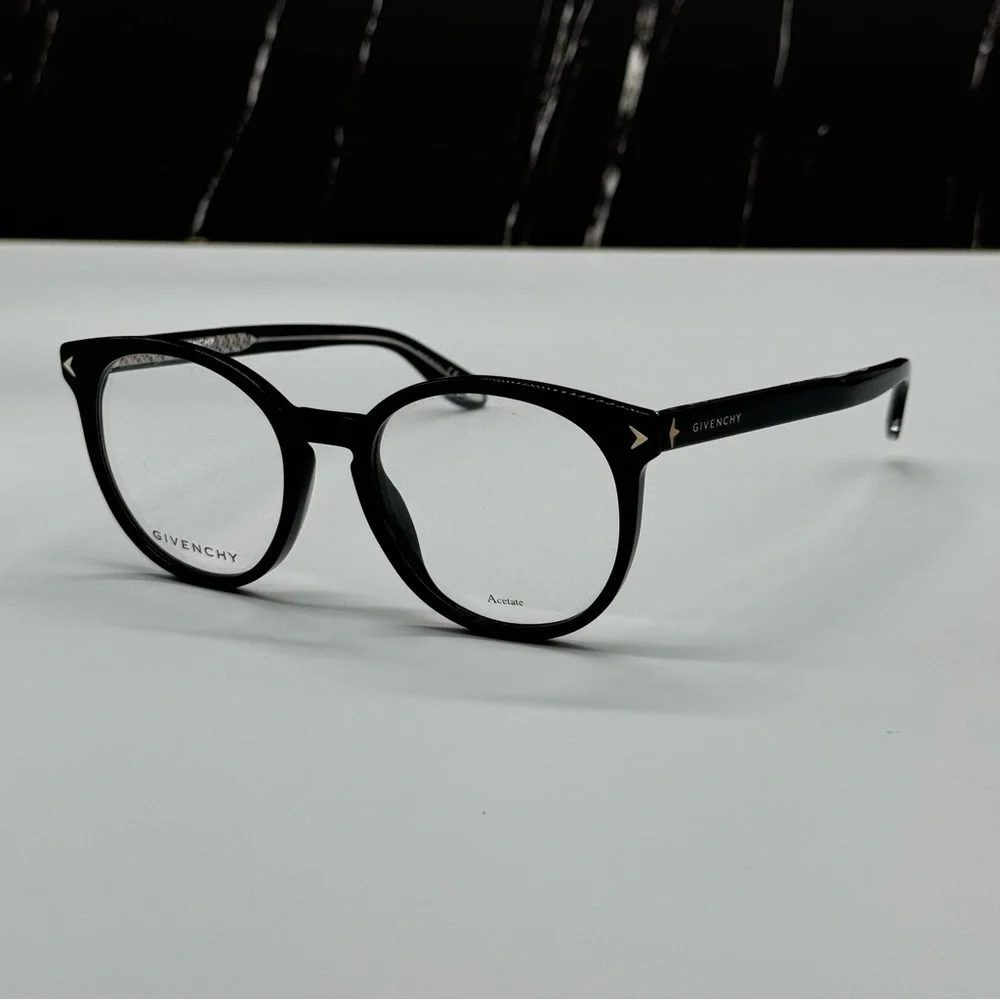 NEW GIVENCHY EYEGLASSES, GIVENCHY BLACK ROUND WOMEN EYEGLASSES GIVENCHY